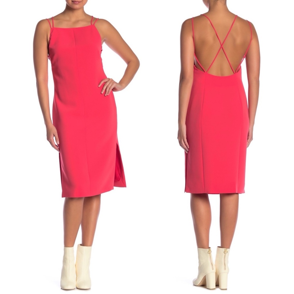 ✨NEW✨ RAG & BONE  Denton Strappy Dress Hot Pink Sz US 8